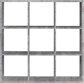 Standregal FORTE "Mauro", grau