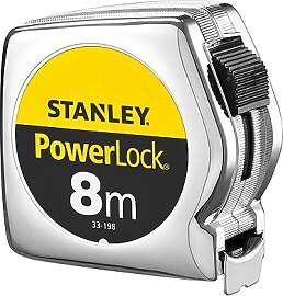 Stanley Bandmaß Powerlock 1-33-198 (8m, 25mm