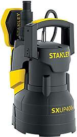 Stanley SXUP400PCE Tauchpumpe für Klarwasser (400 