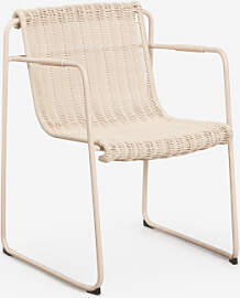 Stapelbarer Gartenstuhl Mit Armlehnen Aus