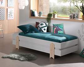 Stapelbett Modulo Weiß