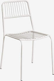 Stapelsessel Aus Stahl Elton Gardenia Weiß - Sklum