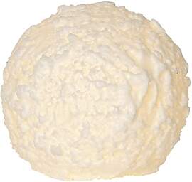 Star Trading LED-Echtwachskerze SNOWBALL Kugelform 