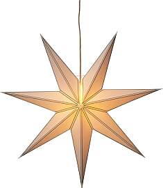 Star Trading Papierstern Nicolas Creme/Gold, 80 x