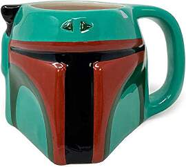Star Wars - 3D Tasse geschnitzt aus Keramik (Boba
