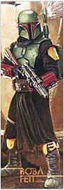 Star Wars Poster - Boba Fett Tür-Poster - Deko