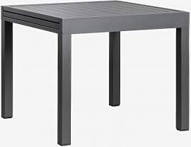 Starmi Ausziehbarer Gartentisch 90-180x90 Cm Aus