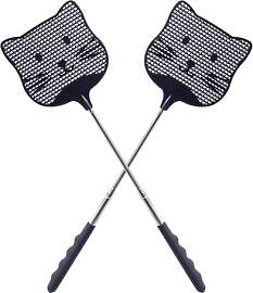 Staruby 2-Pack Fliegenklatsche, Teleskop