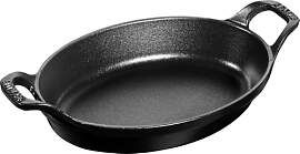 Staub 40509-341-0 stapelbare Auflaufform, oval 28
