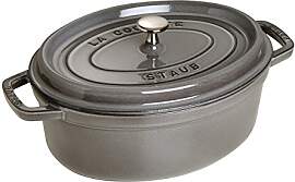 STAUB Gusseisen Bräter/Cocotte, Oval 29 cm, 4,25