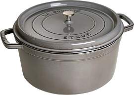 STAUB Gusseisen Bräter/Cocotte, Rund 34 cm, 12,6