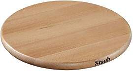 STAUB Magnetischer Untersetzer aus Holz, rund, 23
