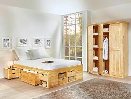 Stauraumbett Claas Kiefer