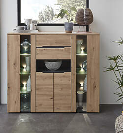 Stauraumschrank INNOSTYLE, braun (artisan eiche,