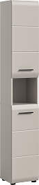 Stauraumschrank WELLTIME, kaschmir, B:30cm H:185cm 