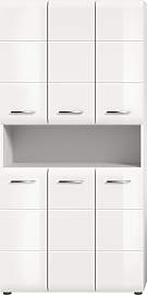 Stauraumschrank WELLTIME, weiß nb, weiß