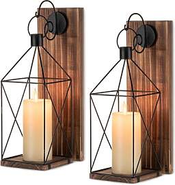 Staymoment Holz Wandkerzenhalter Wandhalter