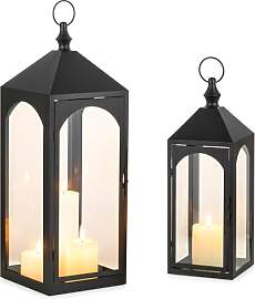 Staymoment Laternen für Draußen Groß: 43/59 cm