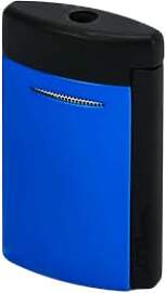 S.T. Dupont 010871 Feuerzeug Minijet Blau/Schwarz
