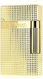 S.T. Dupont 016284 Feuerzeug Linie 2 Carrée Gold