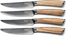 Steakbesteck KÄFER, grau (edelstahl), 4 Stk.,