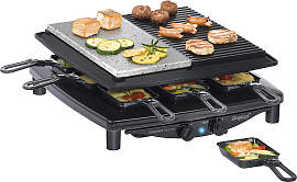 STEBA Raclette "RC 4 Plus", schwarz,