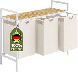 STEELSØN Rigil Wäschesammler 3 Fächer –