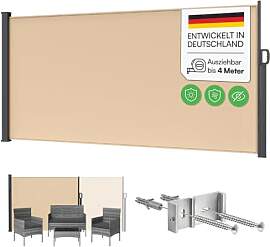 STEELSØN Zirella Seitenmarkise 200x400cm –