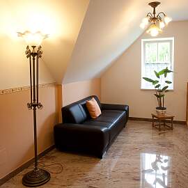 Stehlampe TOSCA, Altpatina