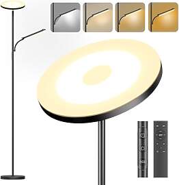 Stehlampe Wohnzimmer Dimmbare - 42W Deckenfluter