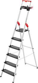 Stehleiter HAILO "L100 TopLine", grau