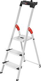 Stehleiter HAILO "L80 ComfortLine", grau 