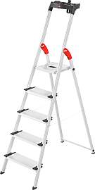 Stehleiter HAILO "L80 ComfortLine", grau 