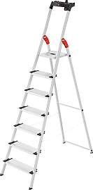 Stehleiter HAILO "L80 ComfortLine", grau 