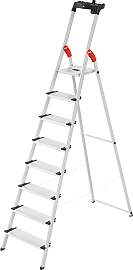 Stehleiter HAILO "L80 ComfortLine", grau 