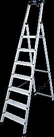 Stehleiter KRAUSE "Safety", grau