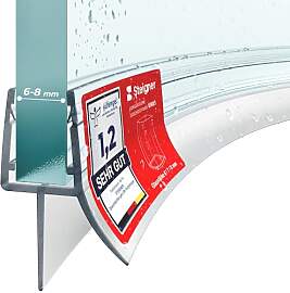 STEIGNER Duschtürdichtung gebogen UK03 90 cm (1