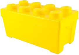 Stein-Experte LEGO® Aufbewahrungsbox Gelb –