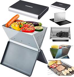 Steinborg Klappgrill | Laptopgrill | Campinggrill