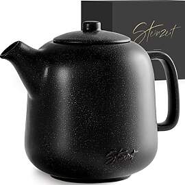 STEINZEIT Design Teekanne (1,3L) mit Siebeinsatz