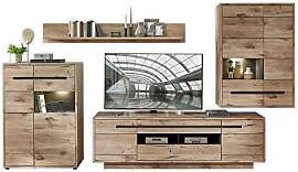 Stella Trading BELLANO Wohnwand Komplett-Set in