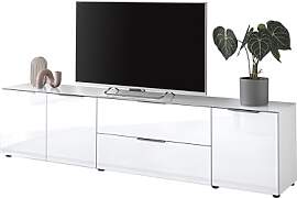 Stella Trading TV-Lowboard Santorin in Weiß, TV - 