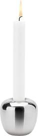 Stelton Kerzenständer, Edelstahl, Klein