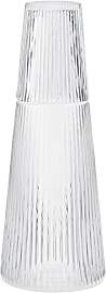 Stelton Pilastro geriffelte Glaskaraffe -