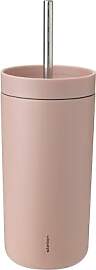 Stelton To Go Sip Thermobecher mit Strohhalm, 0,4