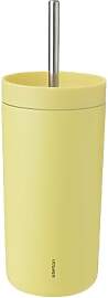 Stelton To Go Sip Thermobecher mit Strohhalm, 0,4