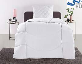 Steppbett + Kopfkissen OTTO HOME "Microlux,