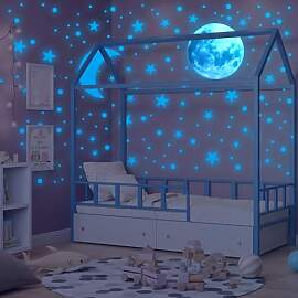 Sterne Leuchtend Selbstklebend-855 Stück