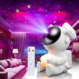 Sternenhimmel Projektor mit Mondlampe, LED