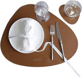 Stgbcst Tischset Rund Abwaschbar, 4 STK PVC